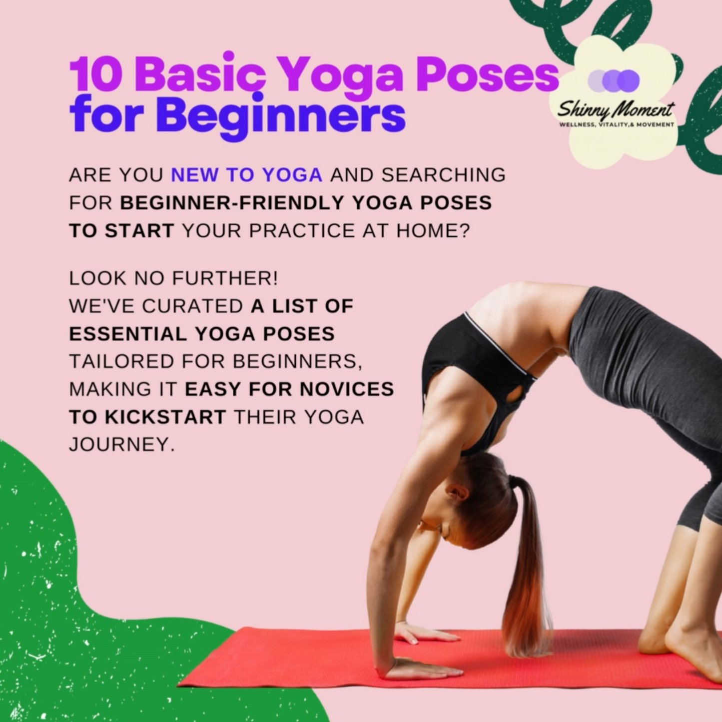 10 Basic Yoga Poses for Beginners 🧘♂️